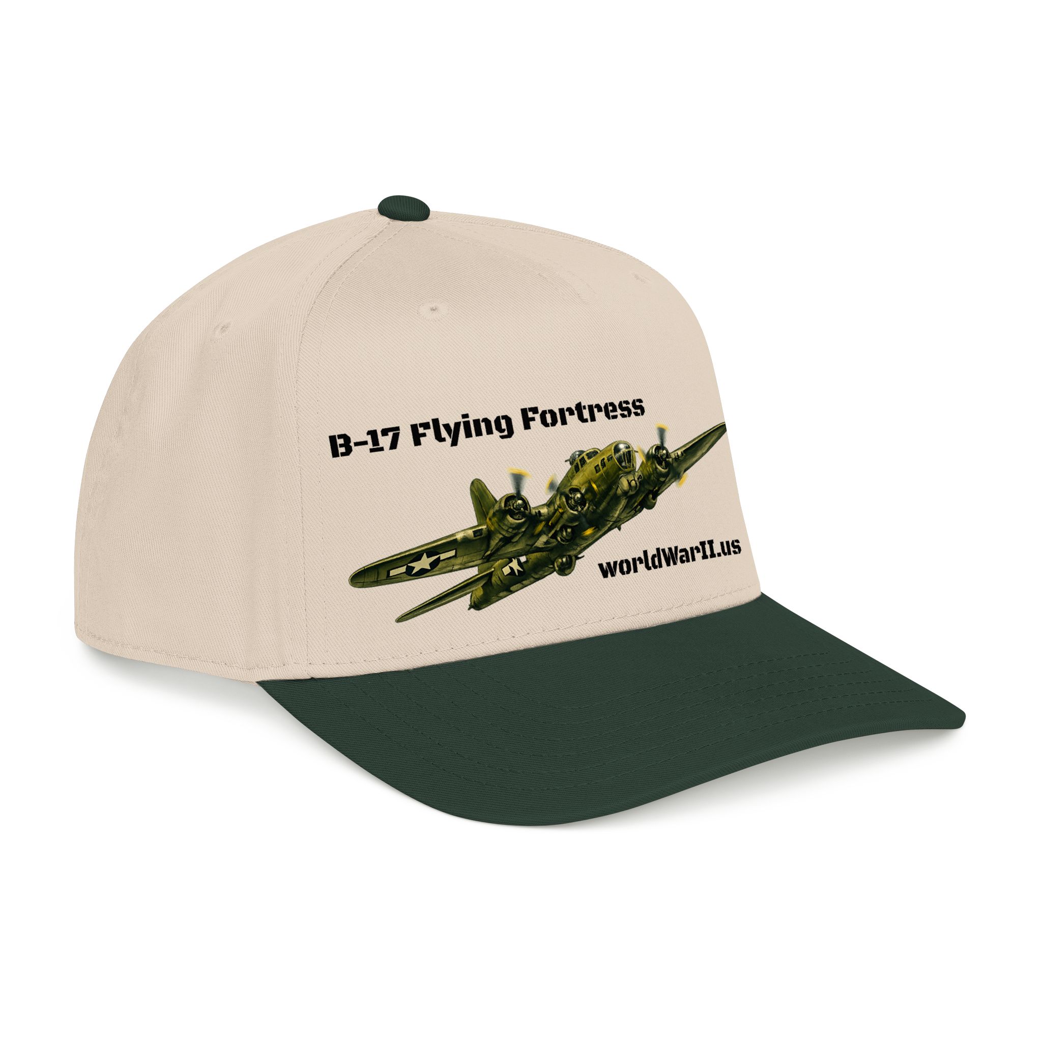 WWII Turtle Club — B-17 Flying Fortress Heritage Cap - Image 3