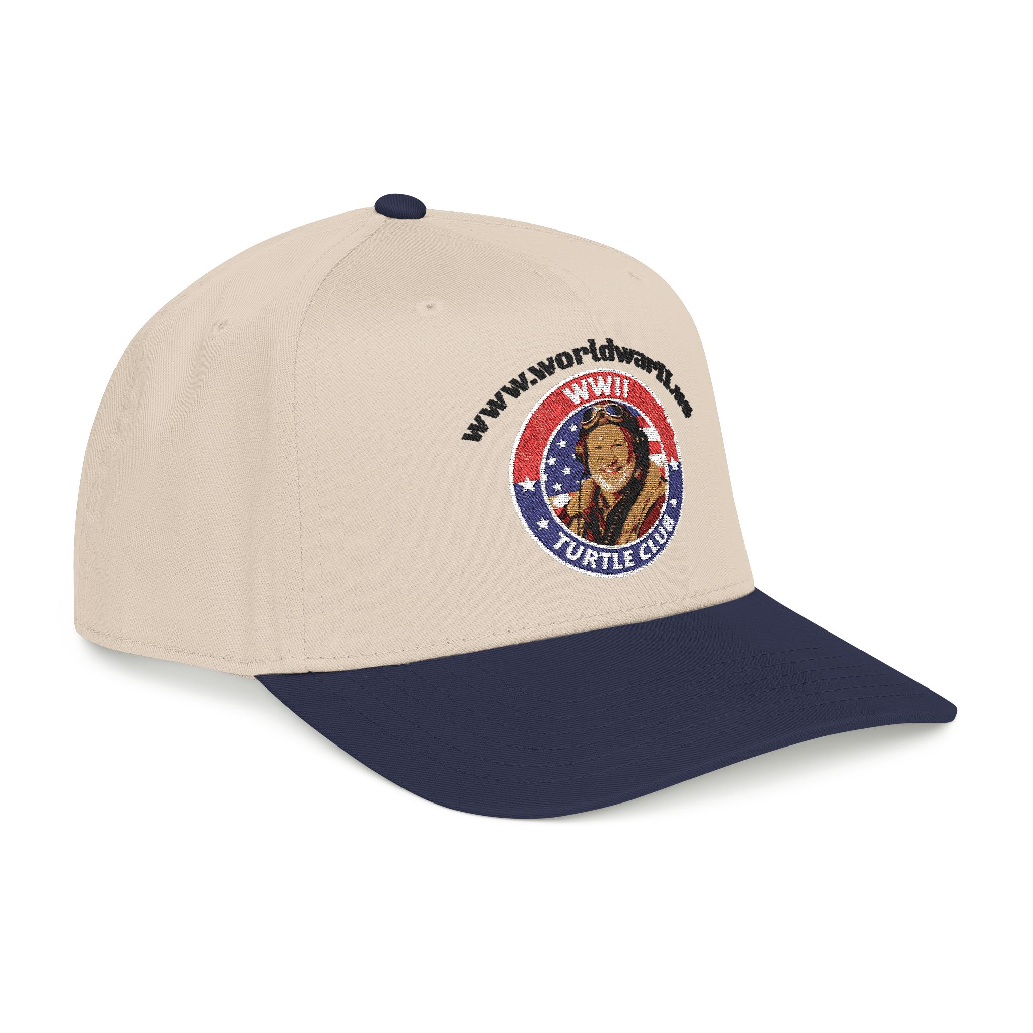 WWII Turtle Club — Heritage Logo Cap - Image 3