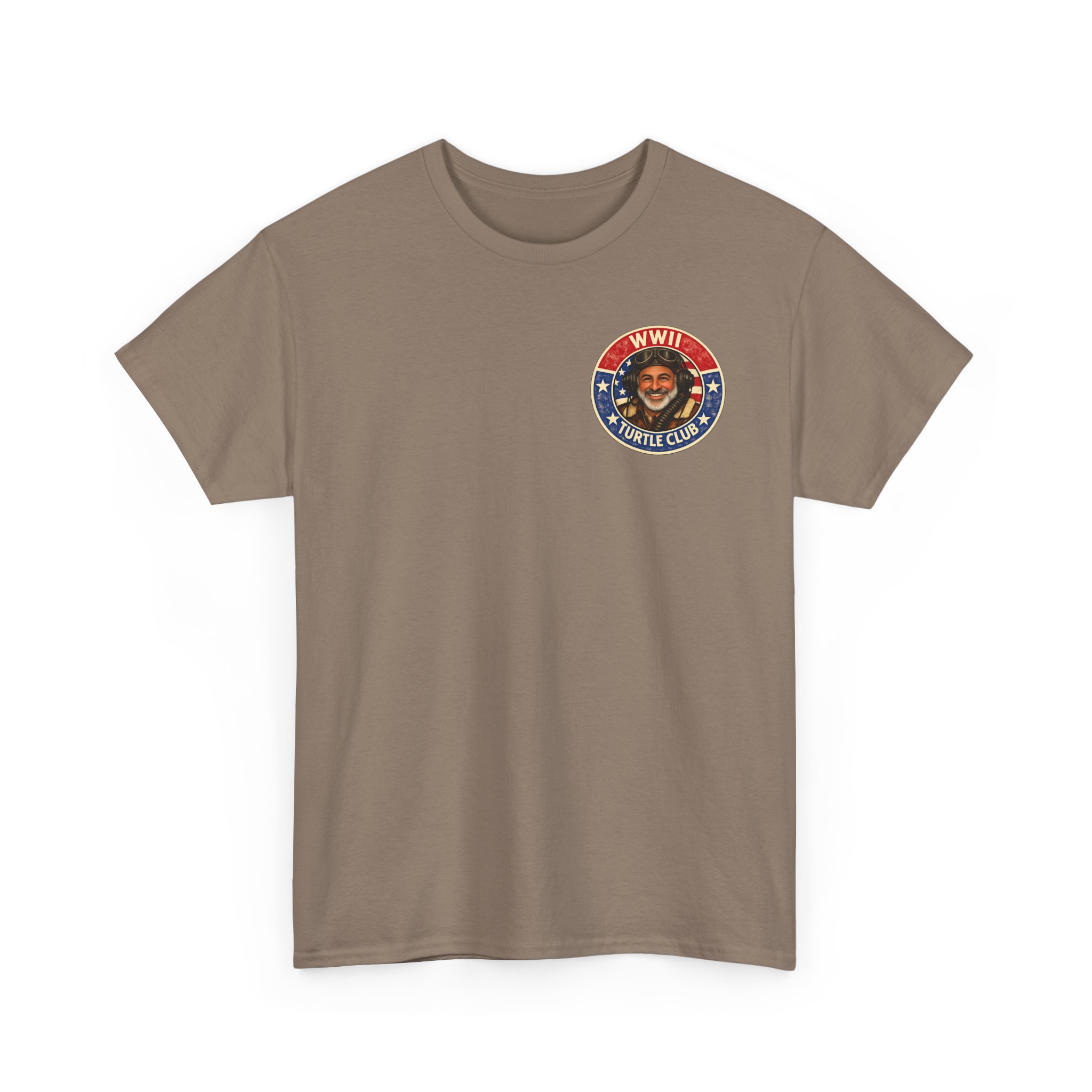 WWII Turtle Club — P-51 Mustang Heritage T-Shirt - Image 10