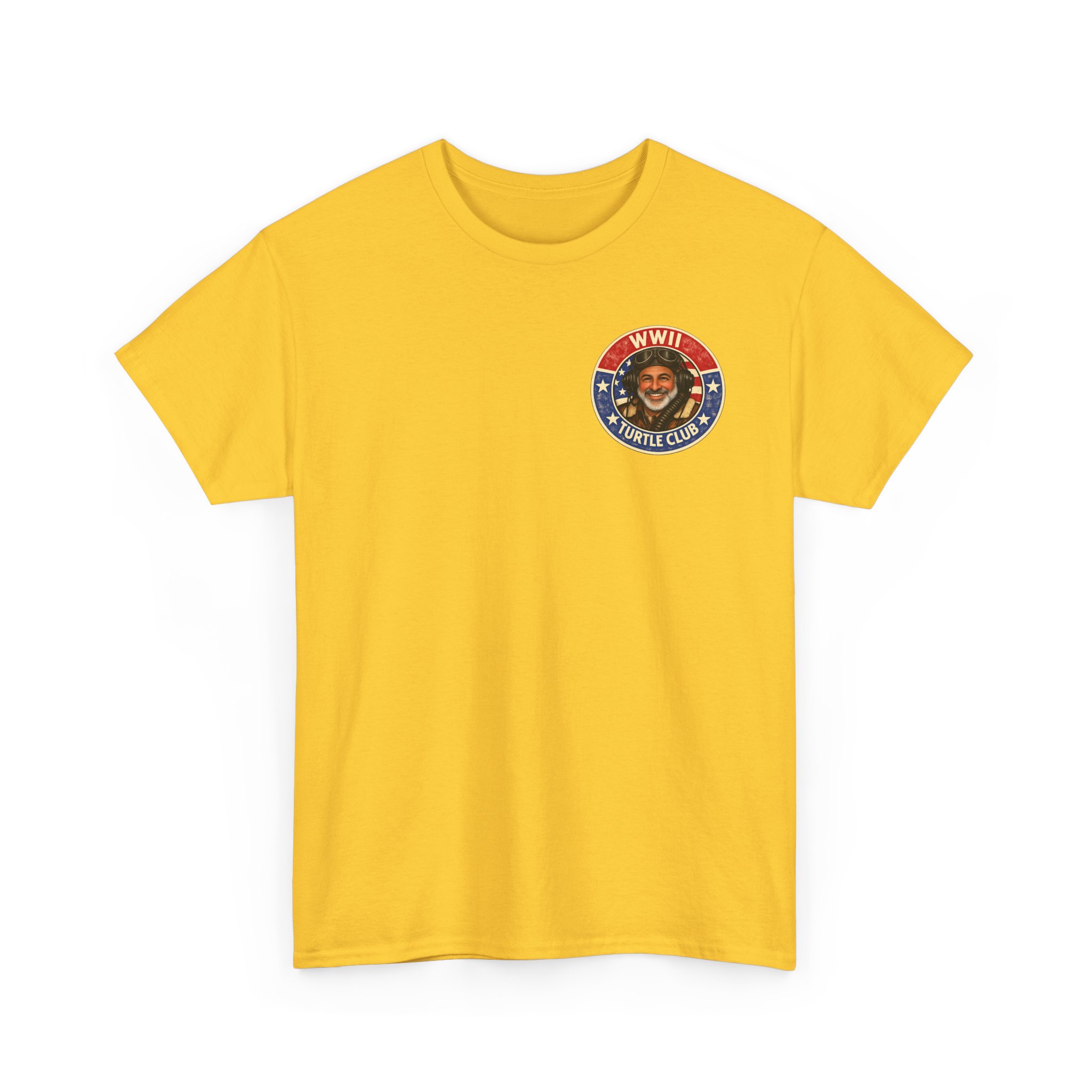WWII Turtle Club — P-51 Mustang Heritage T-Shirt - Image 2