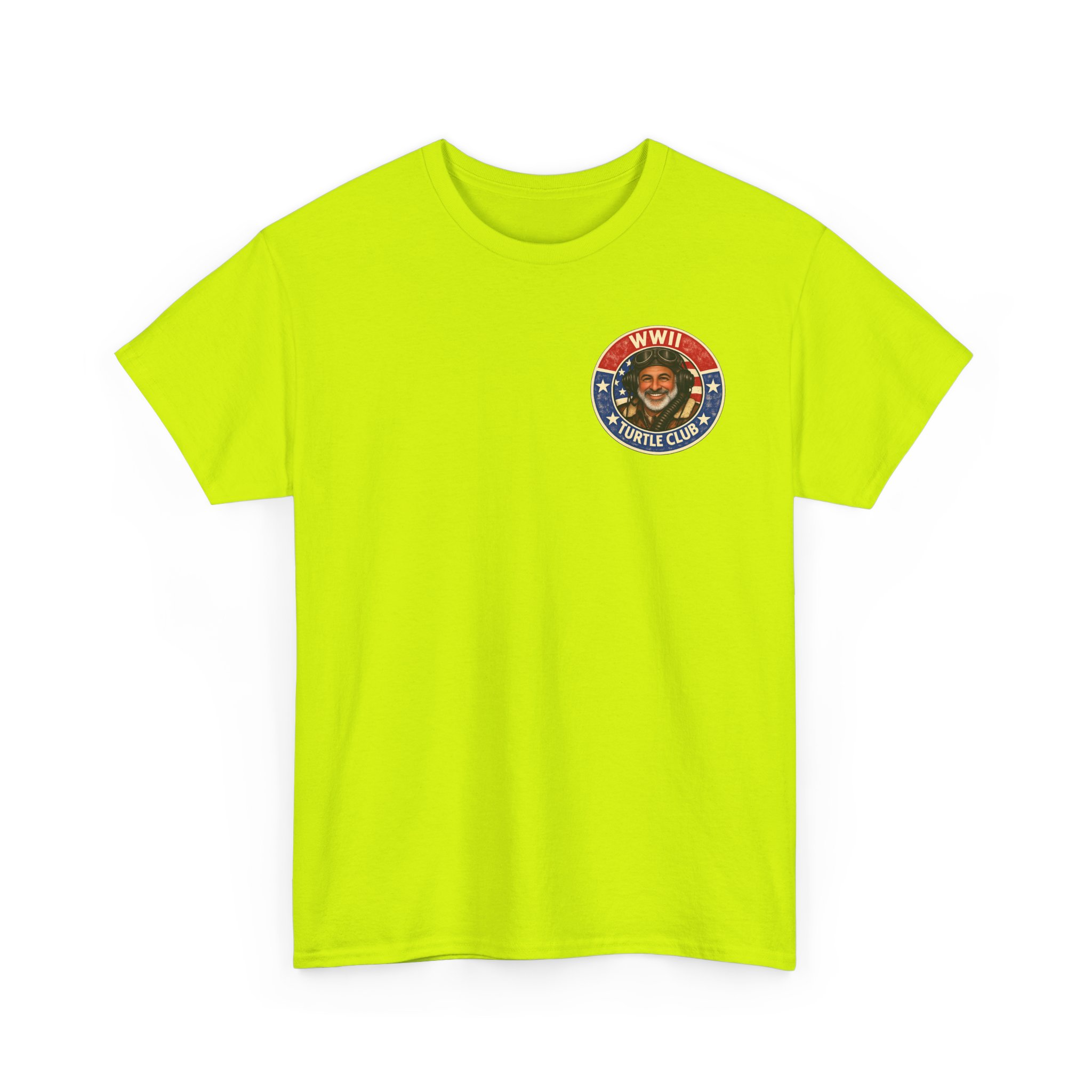 WWII Turtle Club — P-51 Mustang Heritage T-Shirt - Image 14