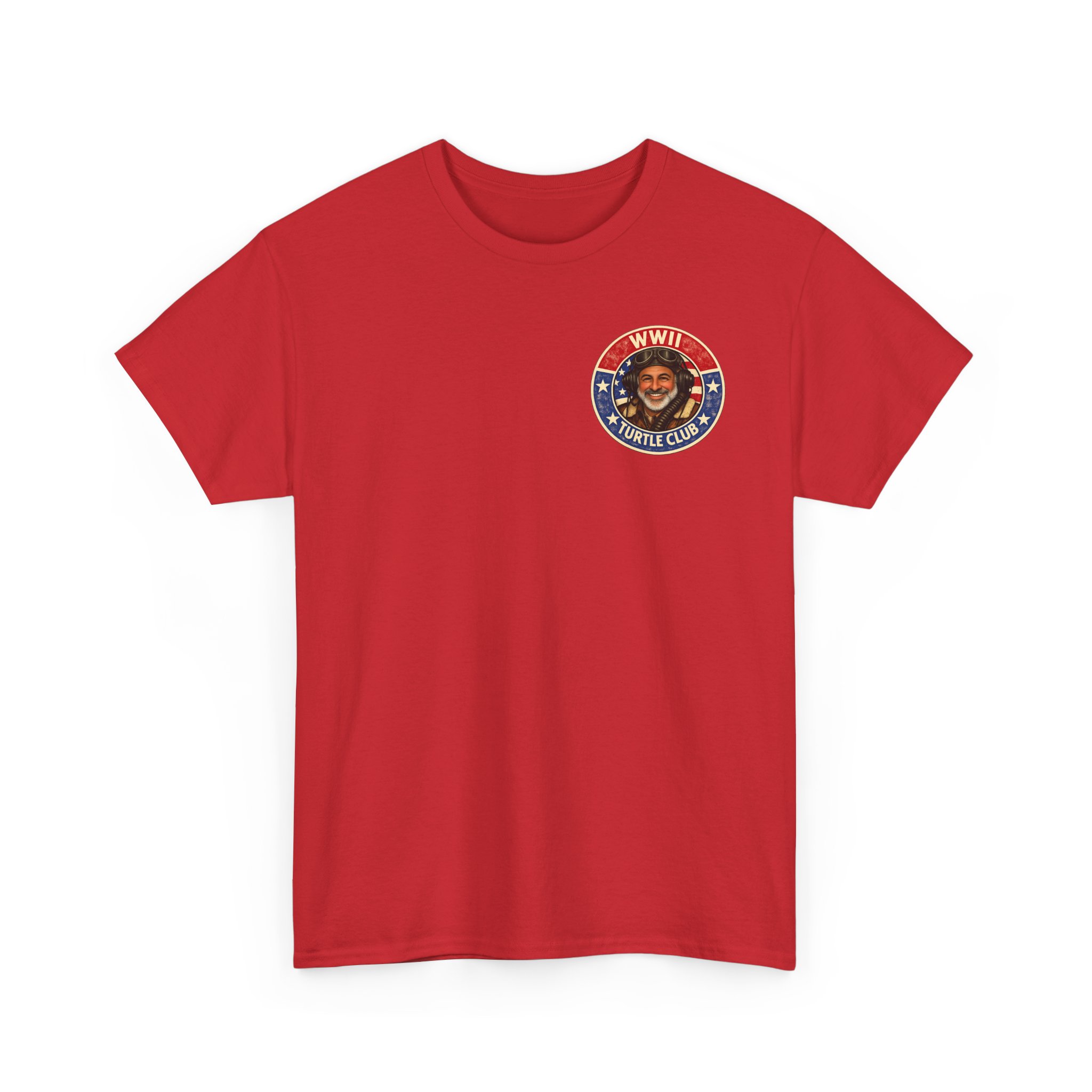 WWII Turtle Club — P-51 Mustang Heritage T-Shirt - Image 24