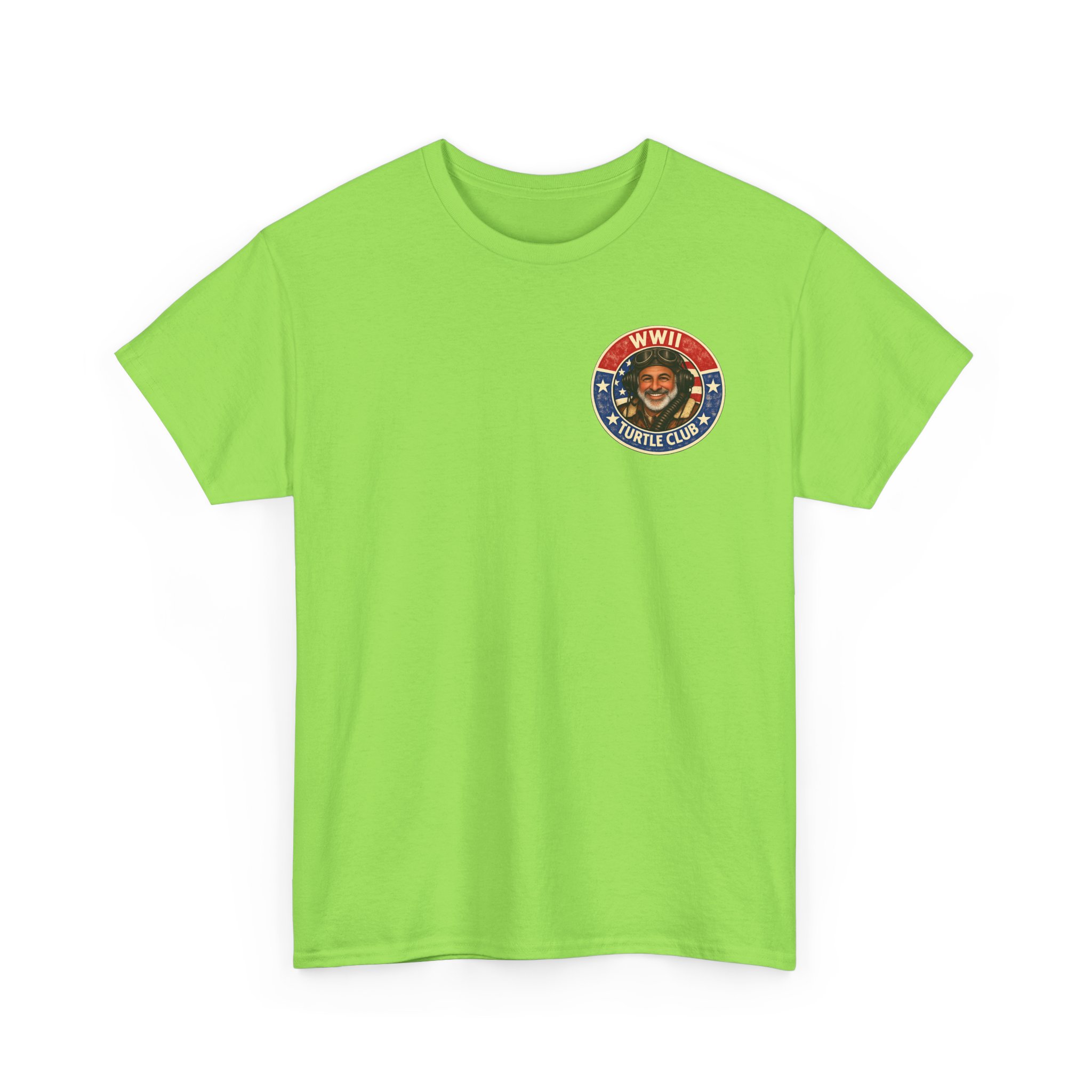 WWII Turtle Club — P-51 Mustang Heritage T-Shirt - Image 16