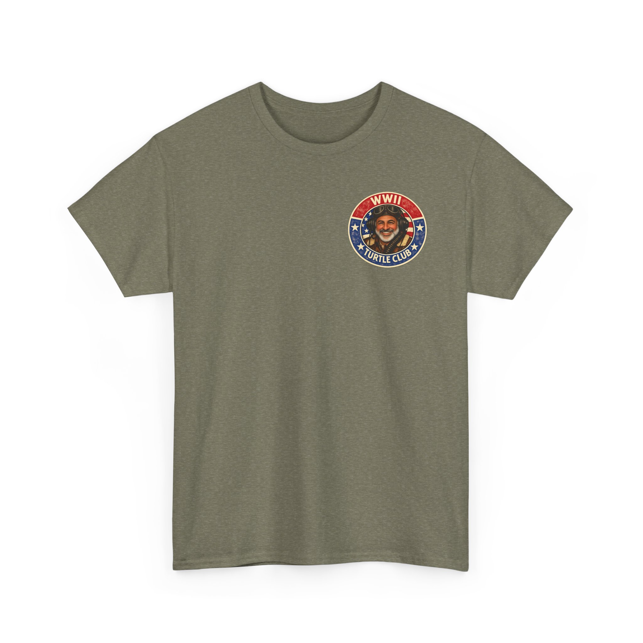 WWII Turtle Club — P-51 Mustang Heritage T-Shirt - Image 12