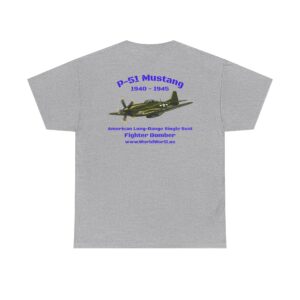 WWII Turtle Club — P-51 Mustang Heritage T-Shirt