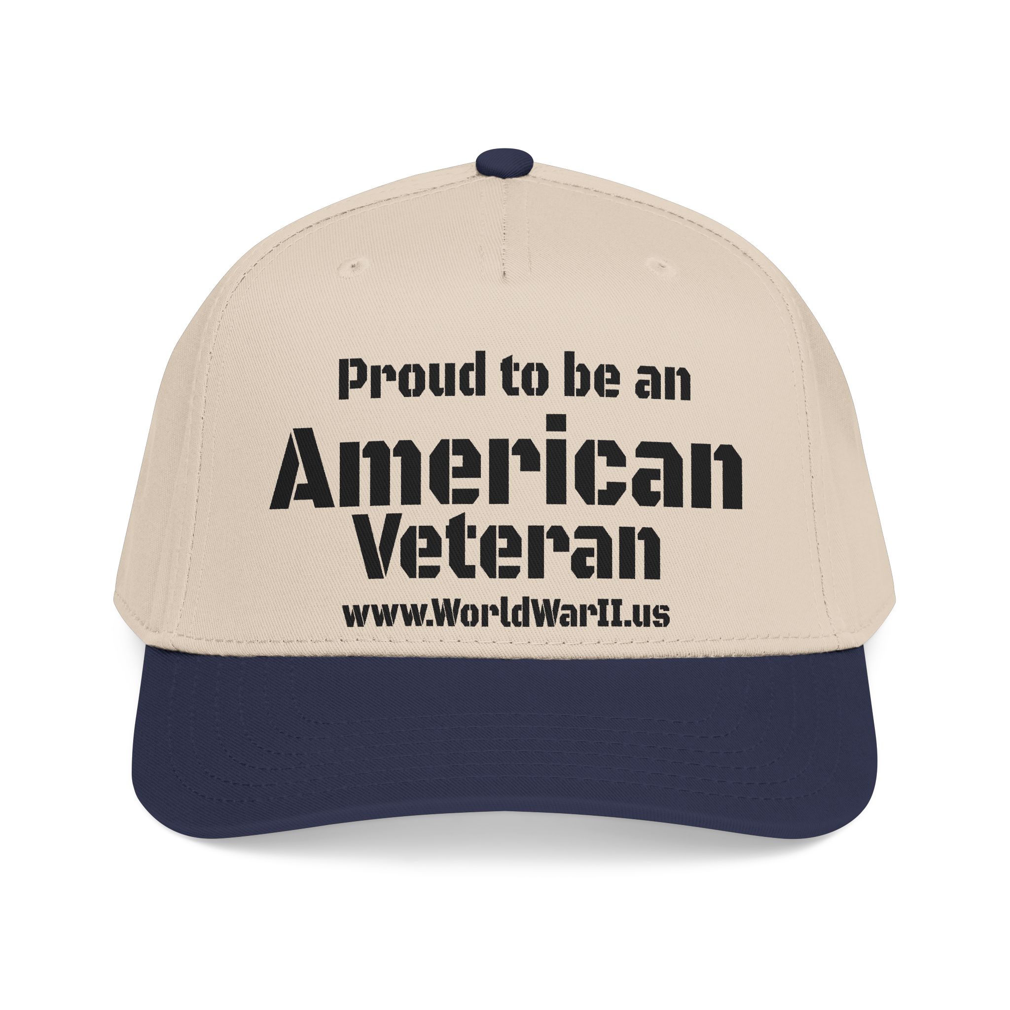 Proud to Be an American Veteran Baseball Cap - Image 7
