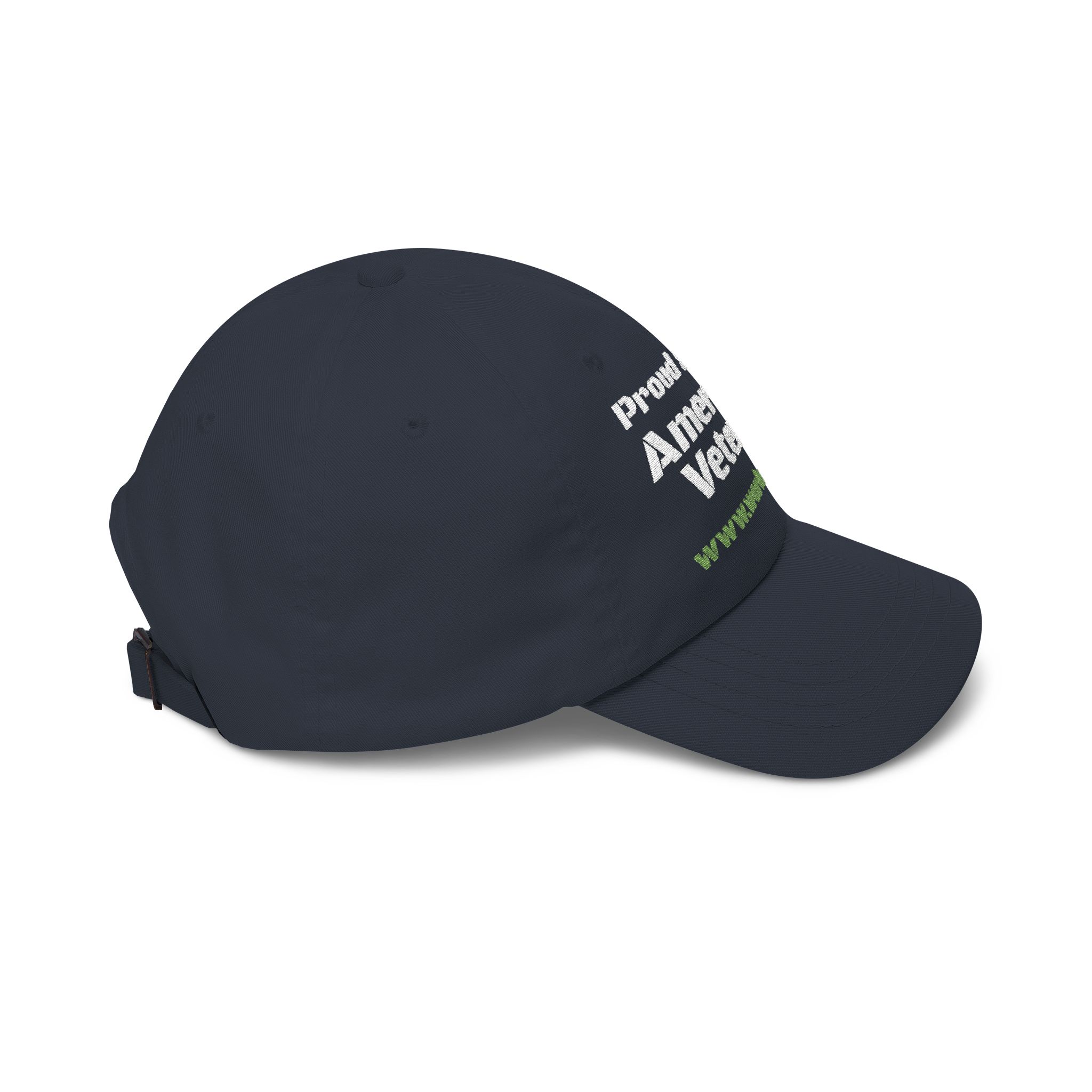 Proud to be an American Veteran Dad Cap — Military Veteran Hat - Image 18