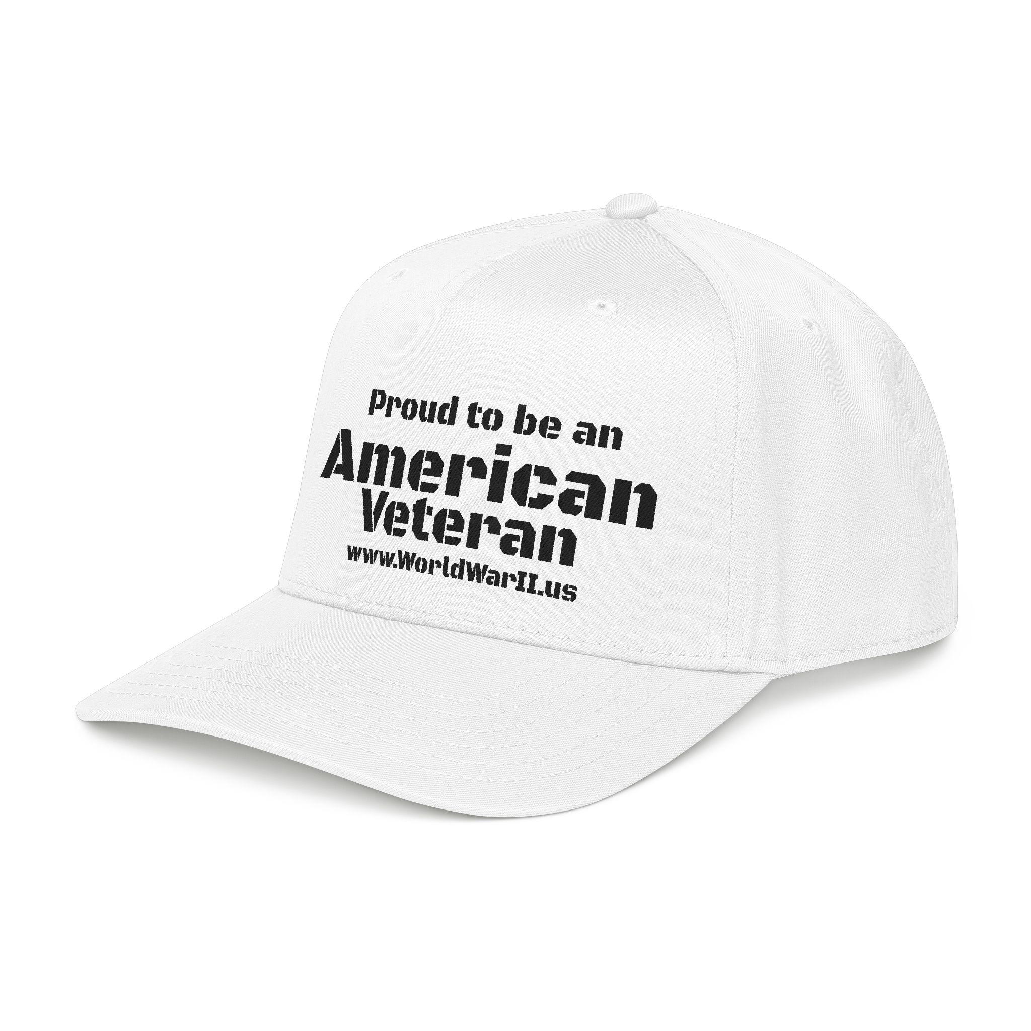 Proud to Be an American Veteran Baseball Cap - Image 10