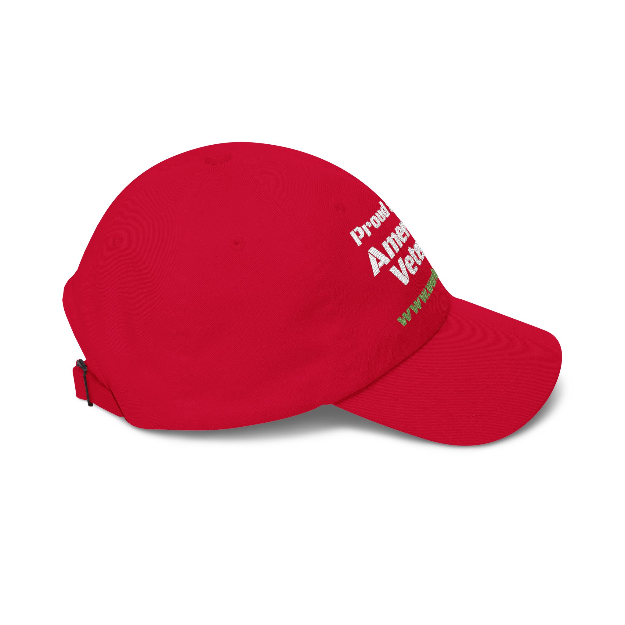 Proud to be an American Veteran Dad Cap — Military Veteran Hat - Image 21