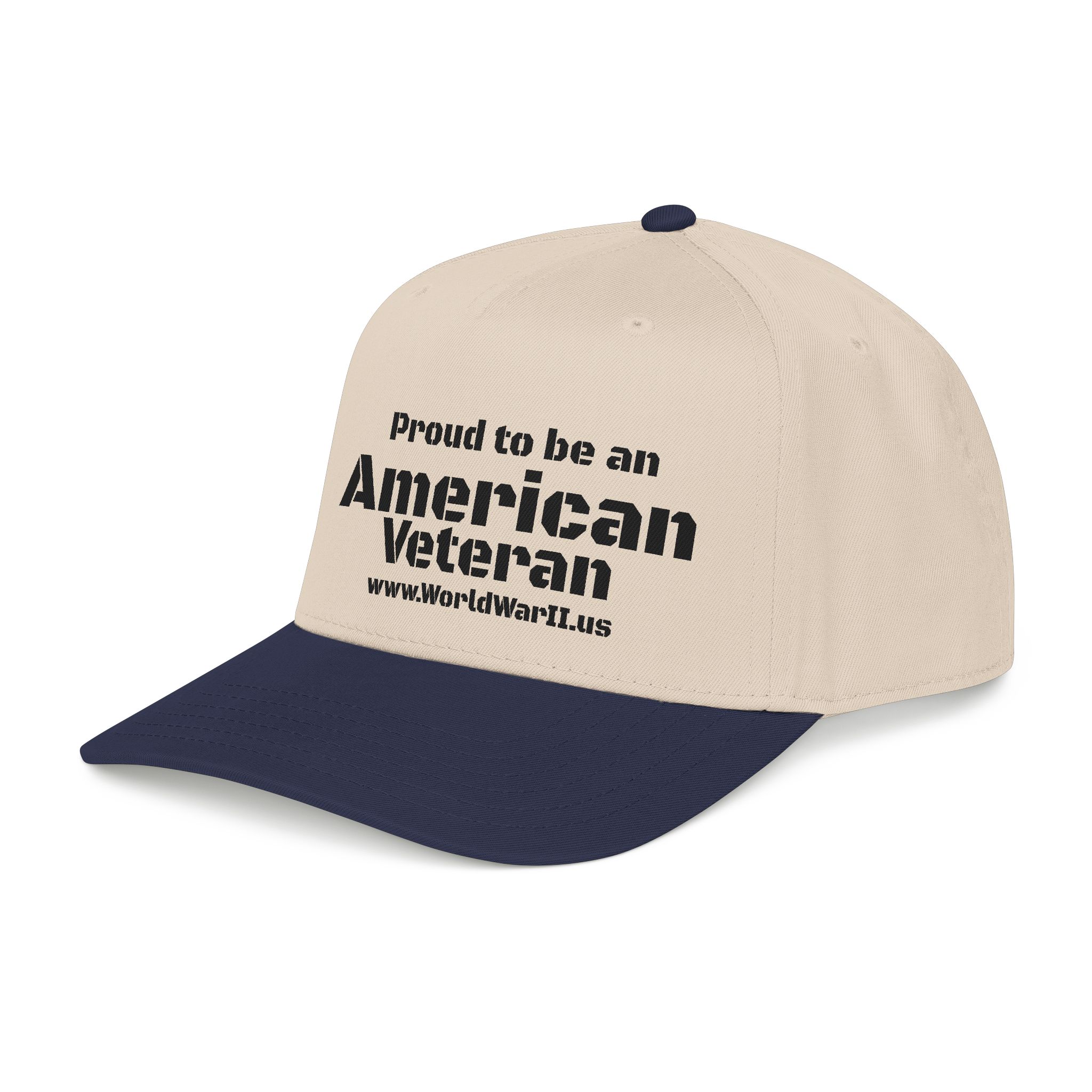 Proud to Be an American Veteran Baseball Cap - Image 16