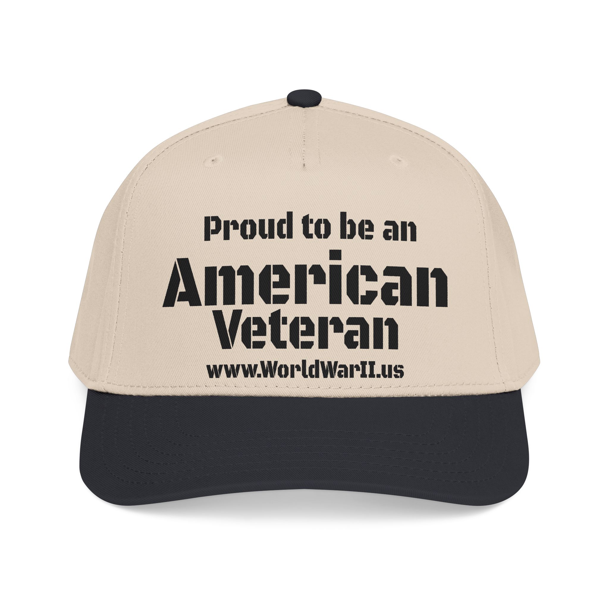 Proud to Be an American Veteran Baseball Cap - Image 17